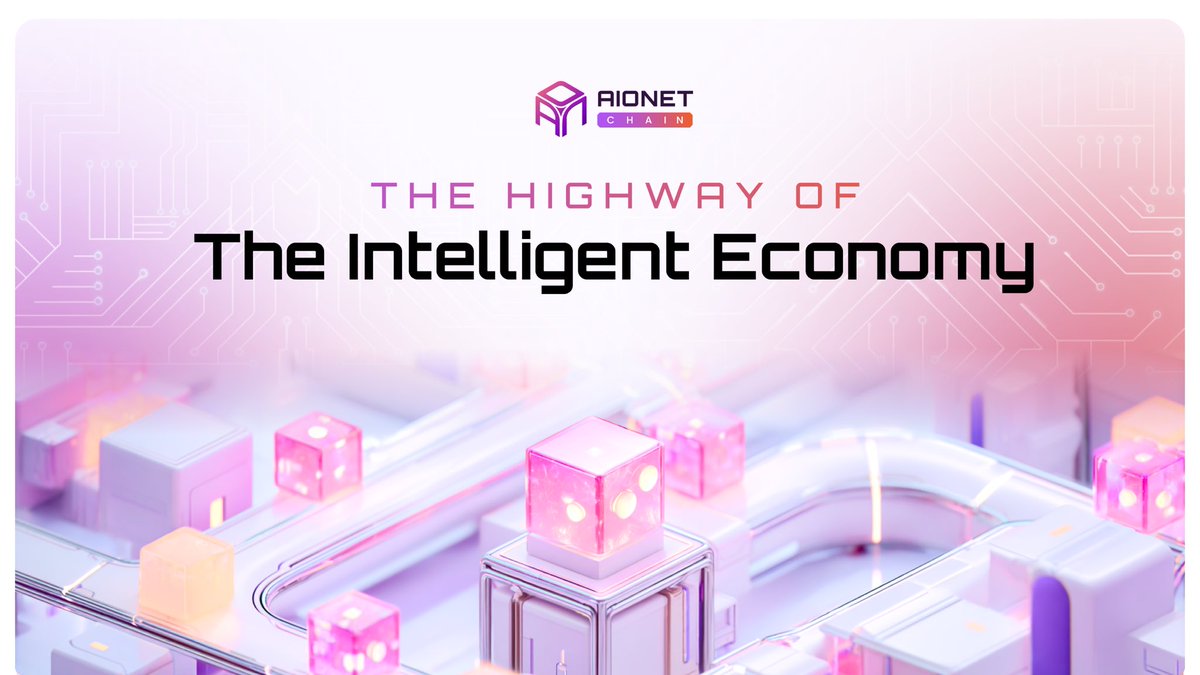 Aionet_Chain's tweet photo. 💡 Data is the new fuel — and AI is the engine.

Aionet Chain builds the highway where both can flow freely — verifiable, tokenized, and autonomous.

Welcome to the era of intelligent data economies. 🌐🤖

#Aionet #AI #Web3 #Dataflow #DePIN https://t.co/2mLxR116qN