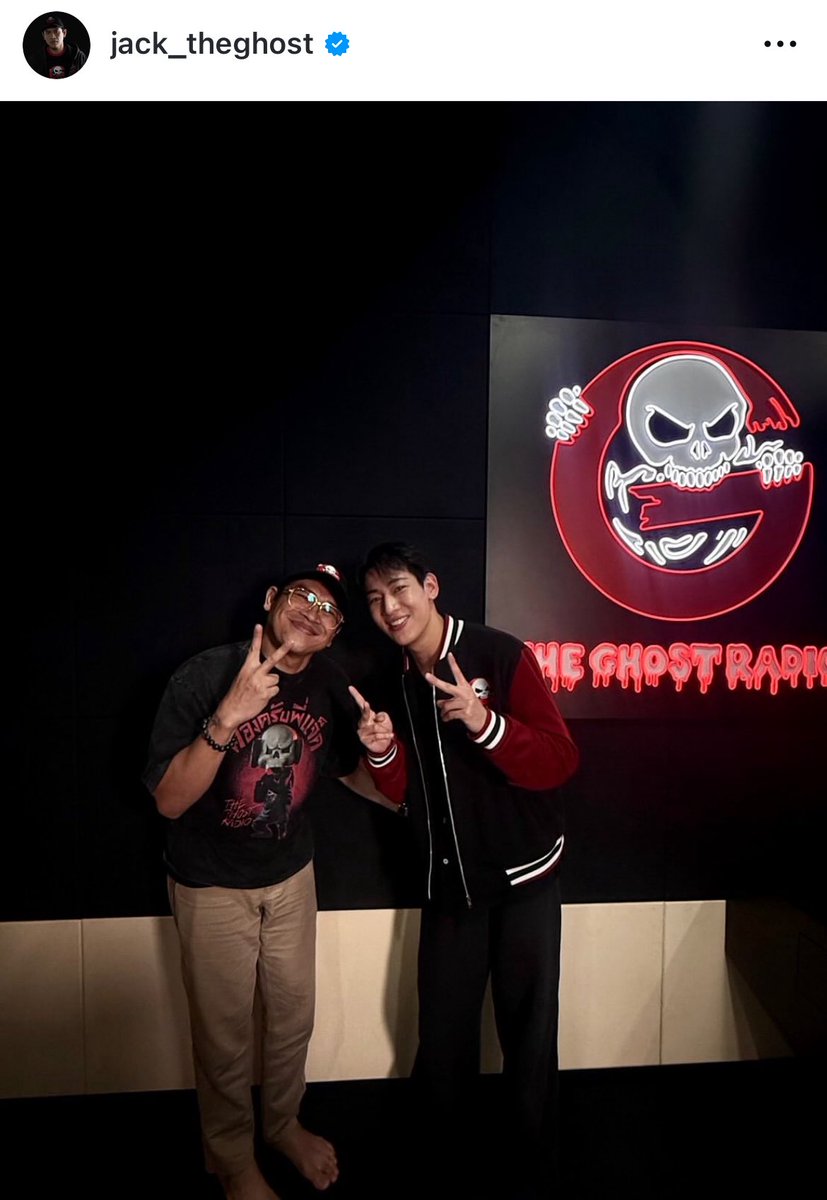BamBamBooster's tweet photo. พี่แจ็ค The Ghost โพสต์รูปคู่กับแบมแบมและรูปของน้องในรายการ ไว้ทั้งในไอจีและเฟสบุ๊คเลยนะคะ ทุกคนเข้าไปเติมเอ็นเกจเมนต์เพิ่มให้แบมแบมกันได้ค่ะ ✨

IG : ©️jack_theghost
Facebook : วัชรพล ฝึกใจดี

#GhostRadioxBamBam_HOMETOWN #HOMETOWN #แบมแบม #BamBam 
#TheGhostRadio @BamBam1A https://t.co/isw9O13eaG