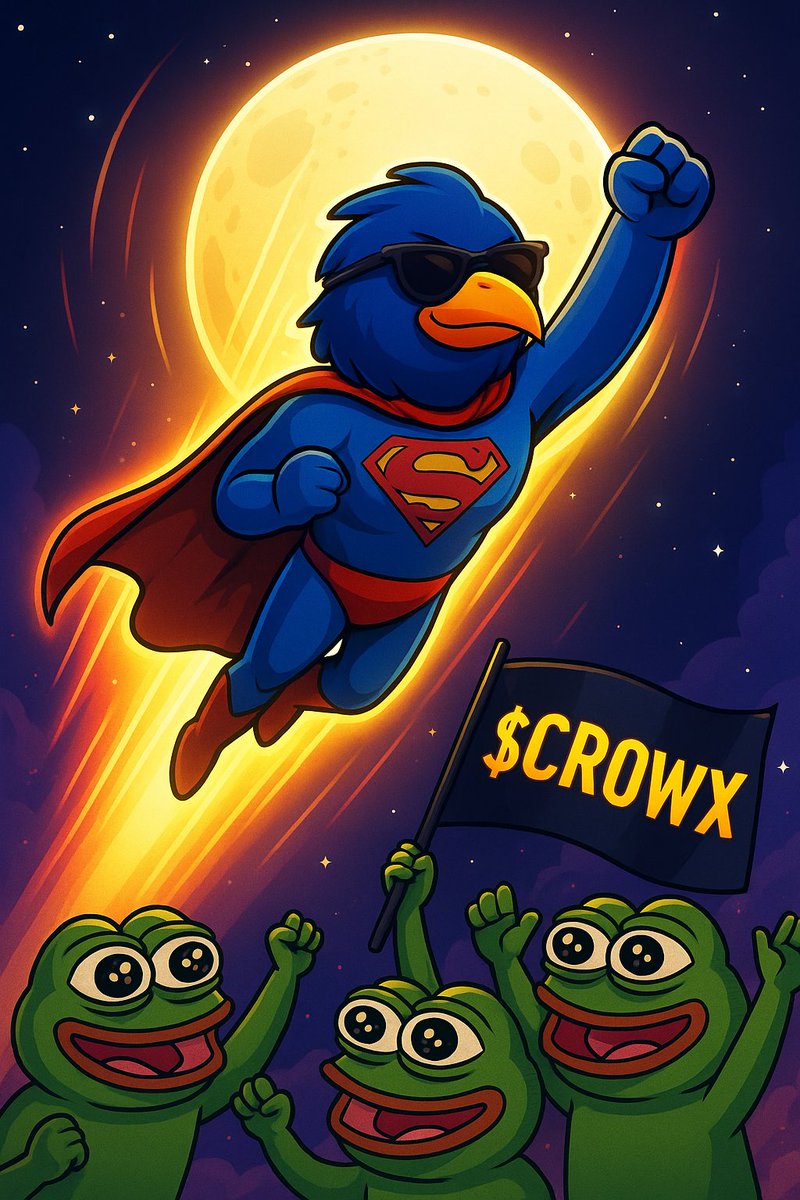 daragoodluck's tweet image. @crowxofficial here&apos;s my entry 
#CROWXArt #CROWX #MemeTech #CrowxGang #CryptoArt #MemeContest