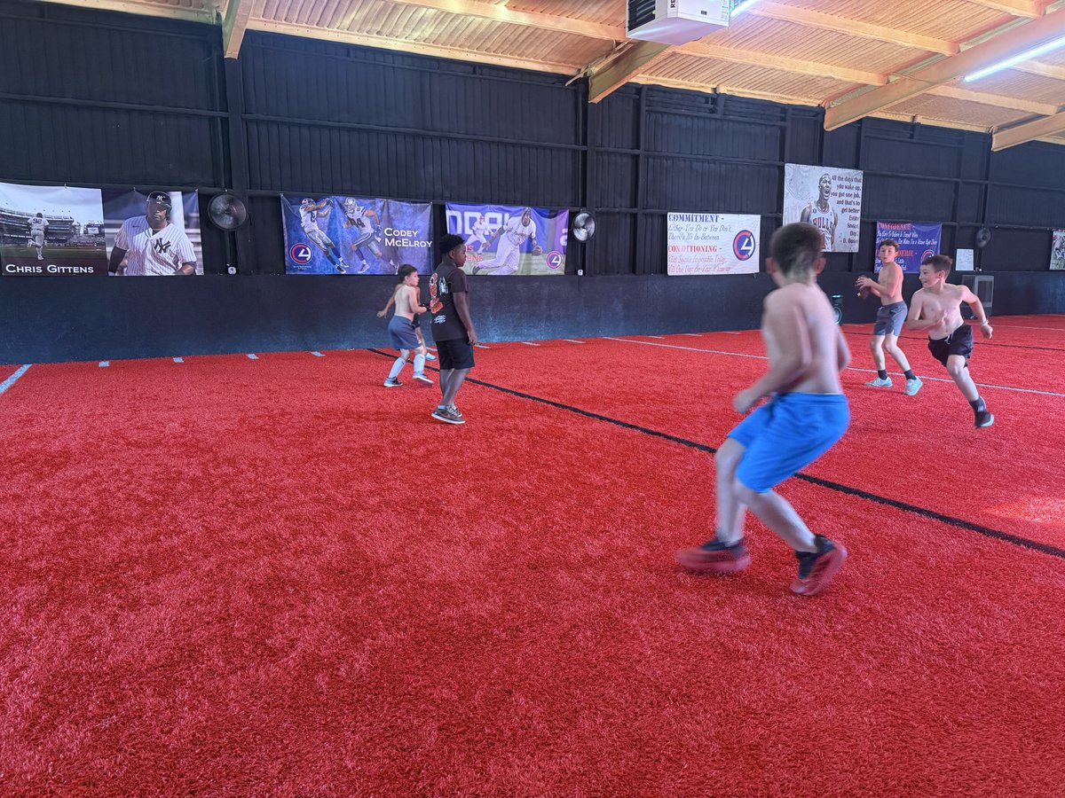 Another 🏈 In Season Sunday of 55+ here Getting Better Working for more from 2nd grade to 12th.

<a href="/C4SportOklahoma/">C4 SportsPerformance</a> 

#C4Football
#C4Family