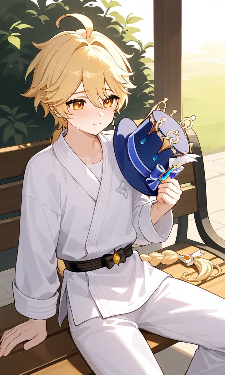 InazumaAlba's tweet image. Aether celebrates Furina's birthday without herself...😢
#Aether #空 #フリーナ #Furina #原神 #GenshinImpact