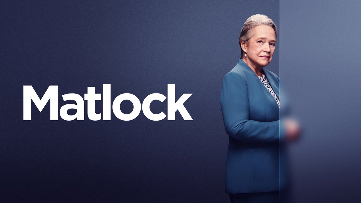 Rob Saah (@robsaahshow) on Twitter photo Watching the new season of Matlock!!  
#Matlock #KathyBates Watching the new season of Matlock!!  
#Matlock #KathyBates