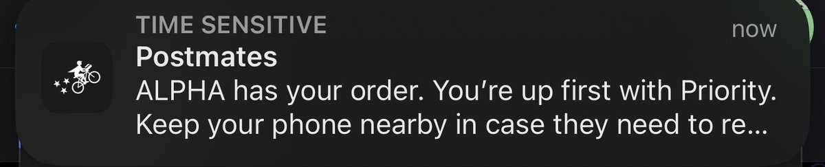 Just ordered the bear market bundle and my postmates driver is named Alpha. Can’t make it up