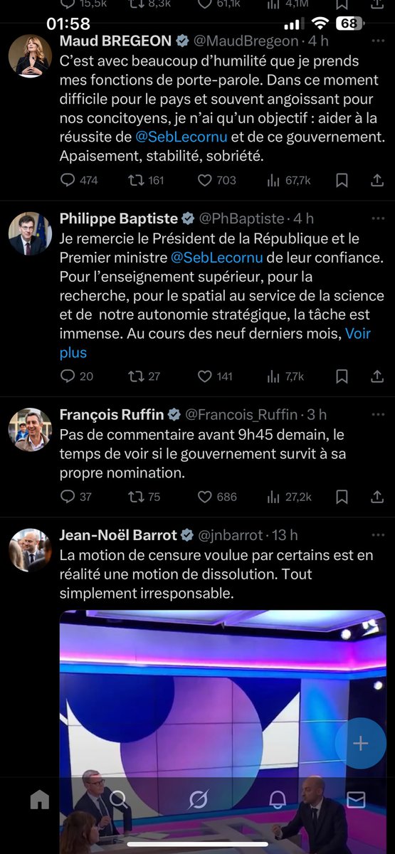 Qui d’autres que moi ne voient que les messages de remerciements