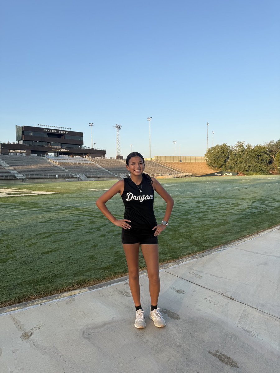 swisd_swhscc's tweet photo. Our Runner of the Week is Mikayla Garcia. Her positive energy is contagious and she uplifts everyone around her. Great job Mikayla! https://t.co/FNgg7zuPyJ