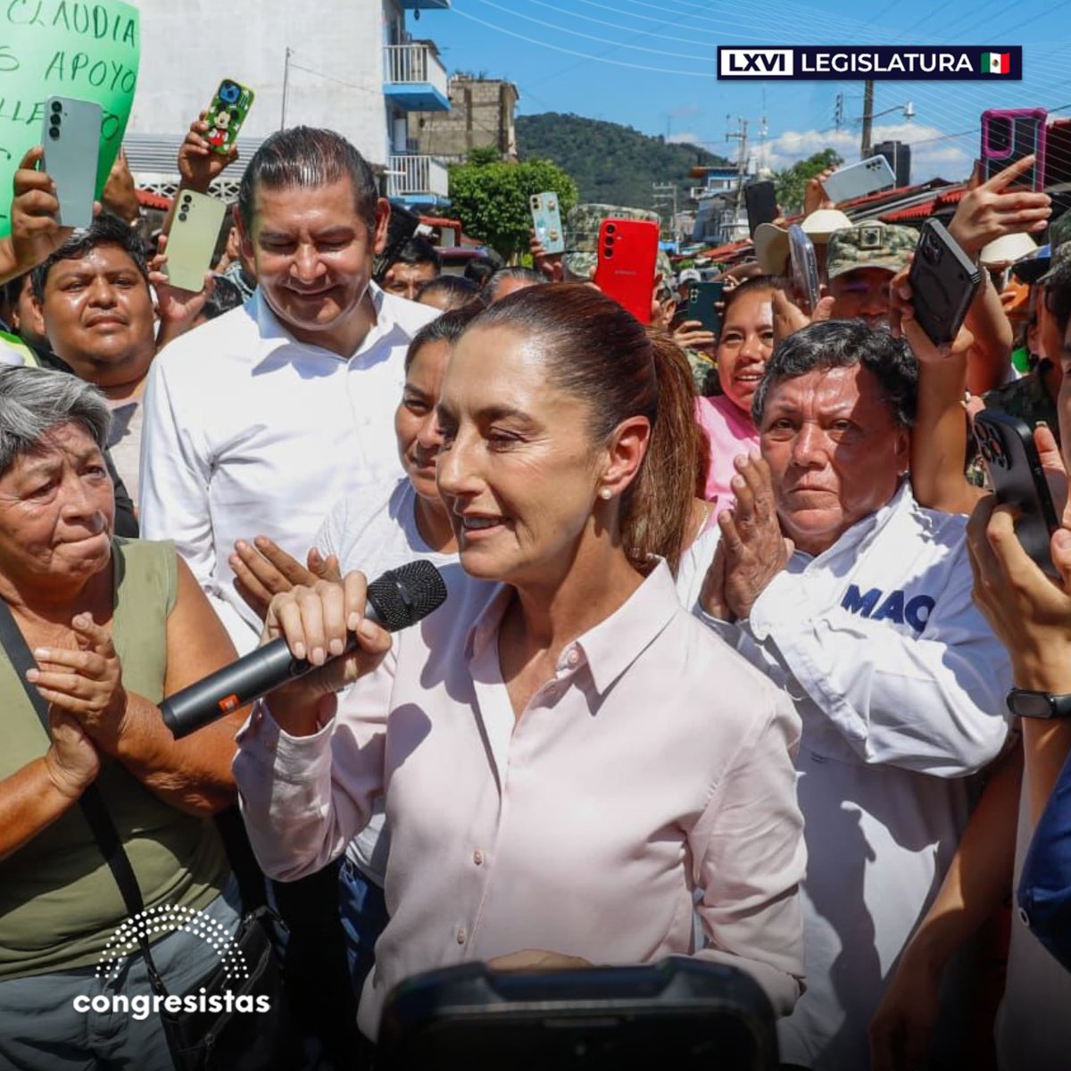 CongresistasMex's tweet image. ¡Sheinbaum [@Claudiashein] y Armenta [@armentapuebla_] prometen apoyo total a damnificados en la Sierra Norte de Puebla!

La presidenta de México [@GobiernoMX] y el gobernador poblano [@Gob_Puebla] anuncia que este lunes la Secretaría de Bienestar iniciará un censo en los…
