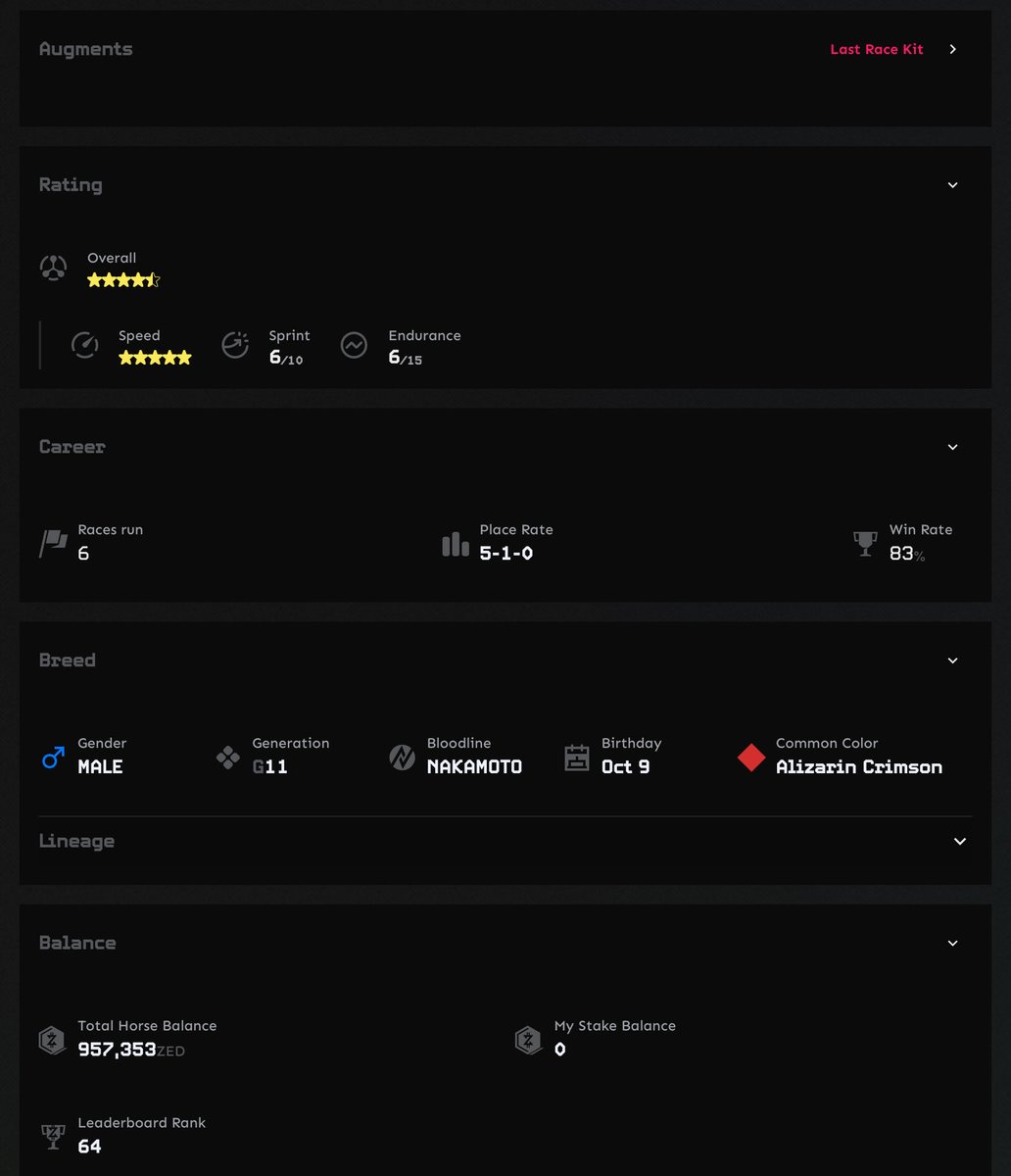 UP mustang Stable tweet media