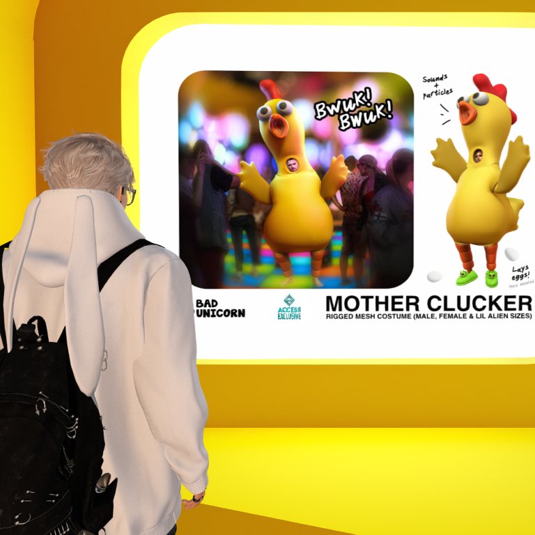 かっ…かぶりもの…ｗｗｗ（買うべきか迷っているｗ）
え？！卵産むの？？
#SL #SLJP #SecondLife