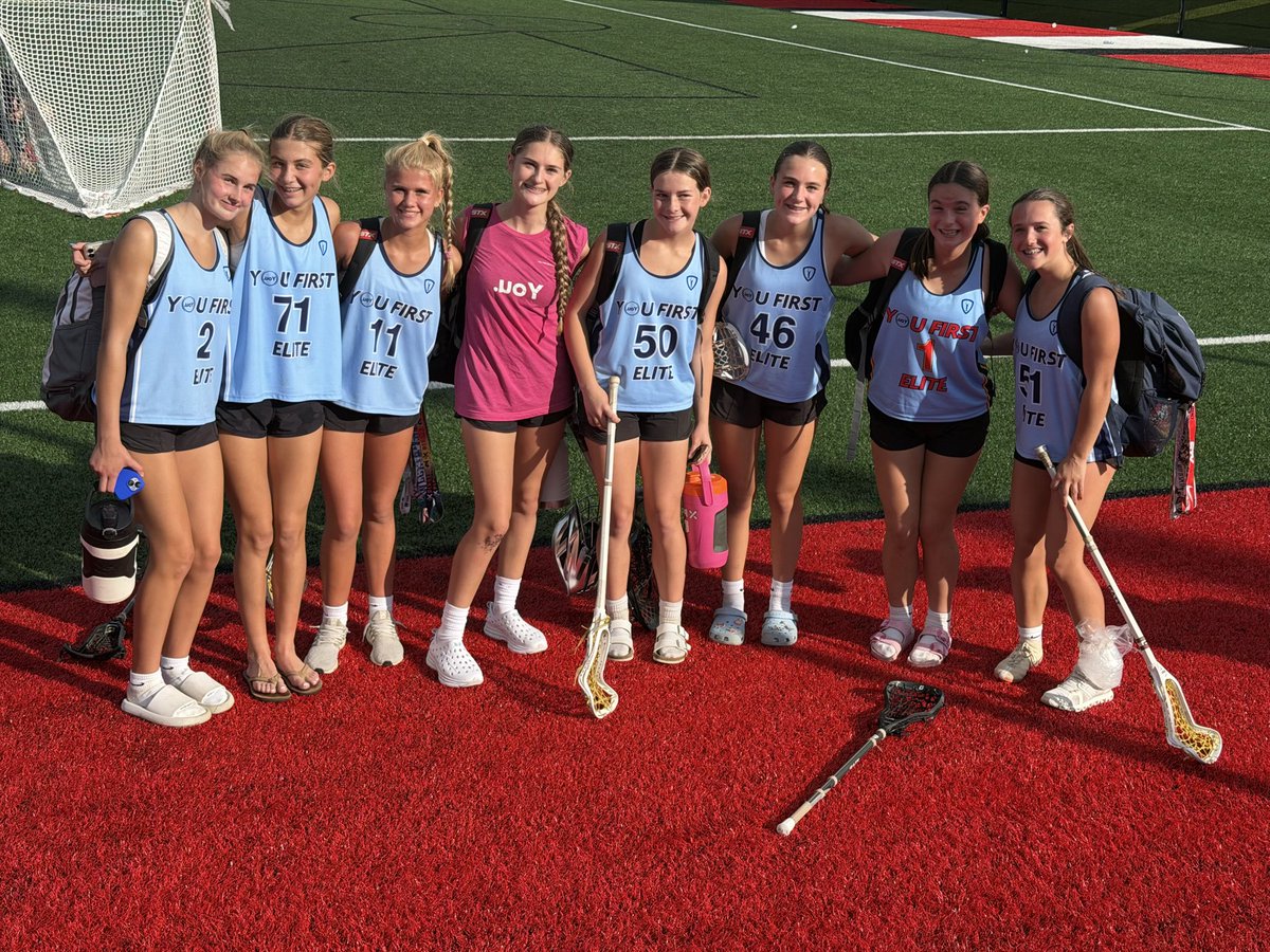 TCSwartz's tweet photo. YouFirst Elite 2030 Team in action this weekend at Scarlett 6’s at OSU Lax Stadium. 1st time girls have played together and had a great showing.  Getting ready for fall schedule @ExperienceLax https://t.co/AMEnsQpCn4