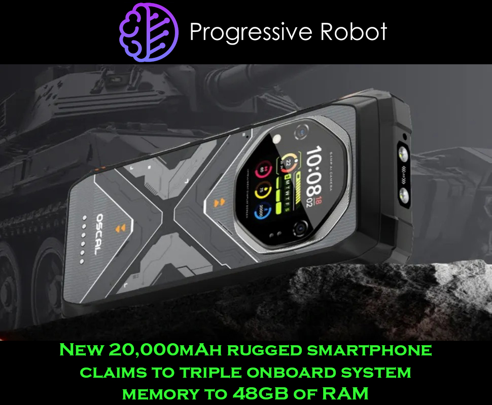 ProgresiveRobot's tweet image. The Oscal Tank 1 claims 48GB of RAM — but only part of it’s real.
🦾 20,000mAh battery
⚙️ Dimensity 7050
📱 DokeOS 4.2 (Android 15)
Built tough. Lasts long.
But the specs? Maybe a little too flexible.
#OscalTank1 #TechNews #MobileTech #48GBRAM #Android15