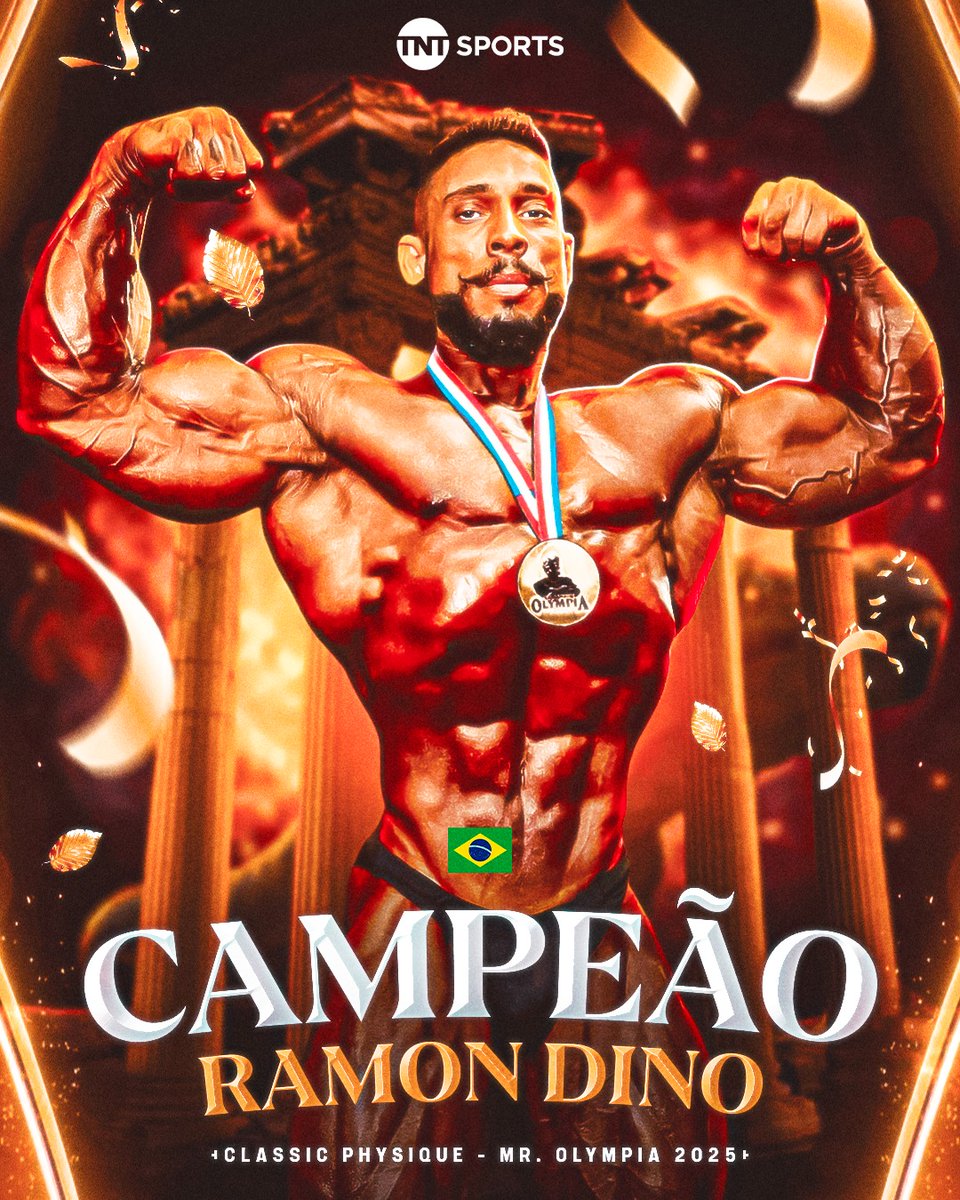 JoaquinTeixeira's tweet image. â ïļ GRAVÃSSIMO: Ramon Dino, o primeiro brasileiro a conquistar o Mr. Olympia, segue o deputado de extrema ultra direita radical Nikolas Ferreira. Dia triste para o fisiculturismo e para a democracia.