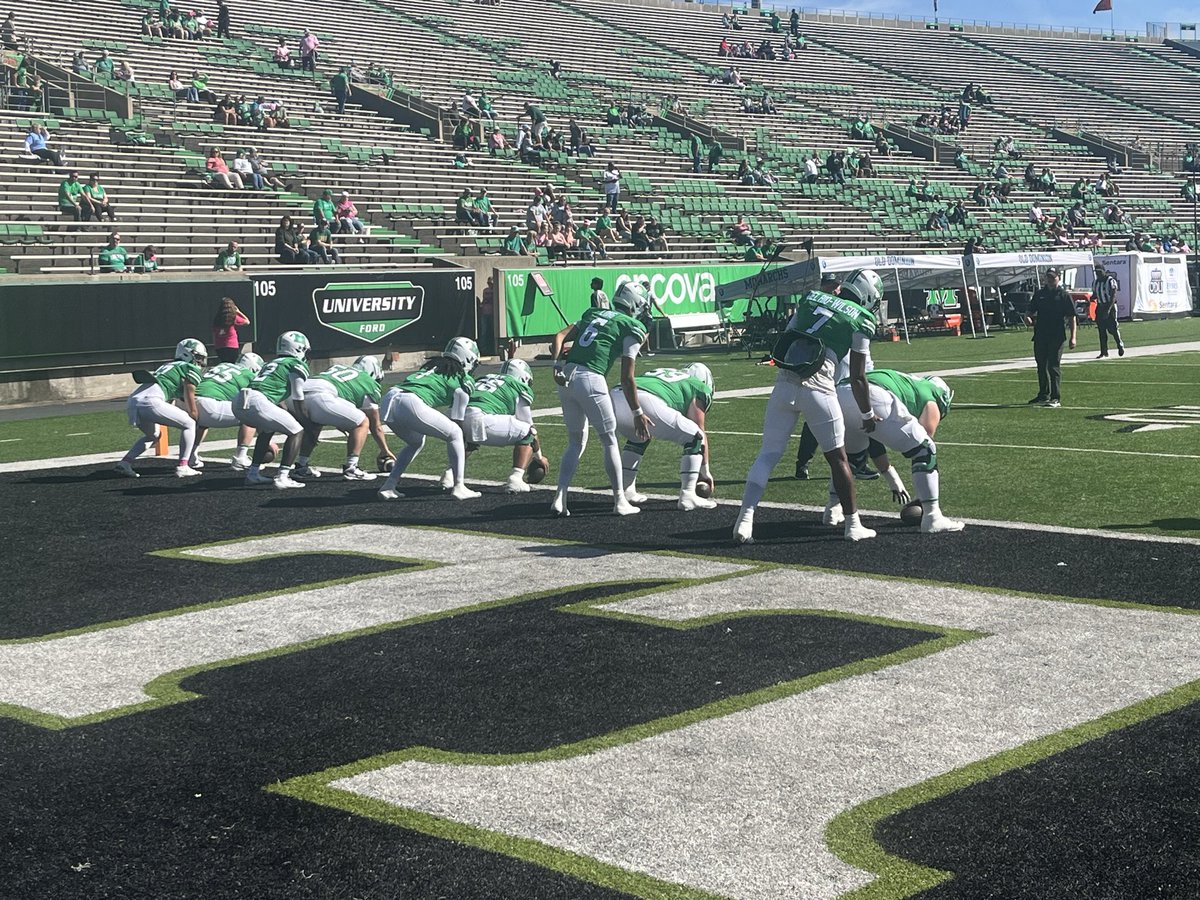 Great game day at Marshall! Thank you <a href="/CoachRSmith1/">Rod Smith</a> for having me. 

<a href="/CoachJDWhite/">Jackson White</a> <a href="/CoachCornutt/">Landon Cornutt</a> <a href="/HerdFB/">Marshall Football</a>