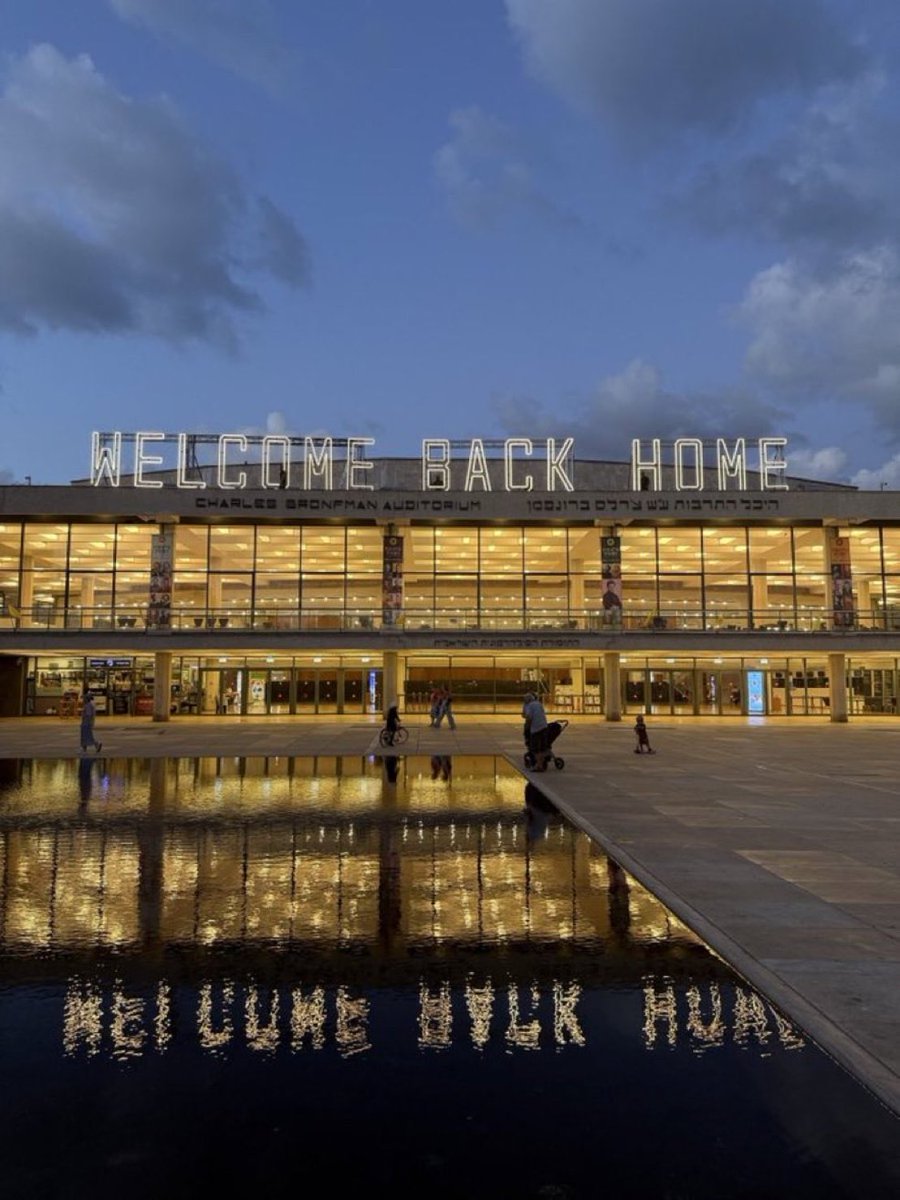 persianjewess's tweet image. From “Bring Them Home” to “Welcome Back Home.” 🥹🎗️🎗️
