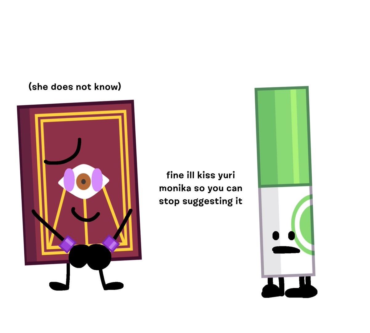 marker (the green) tweet media