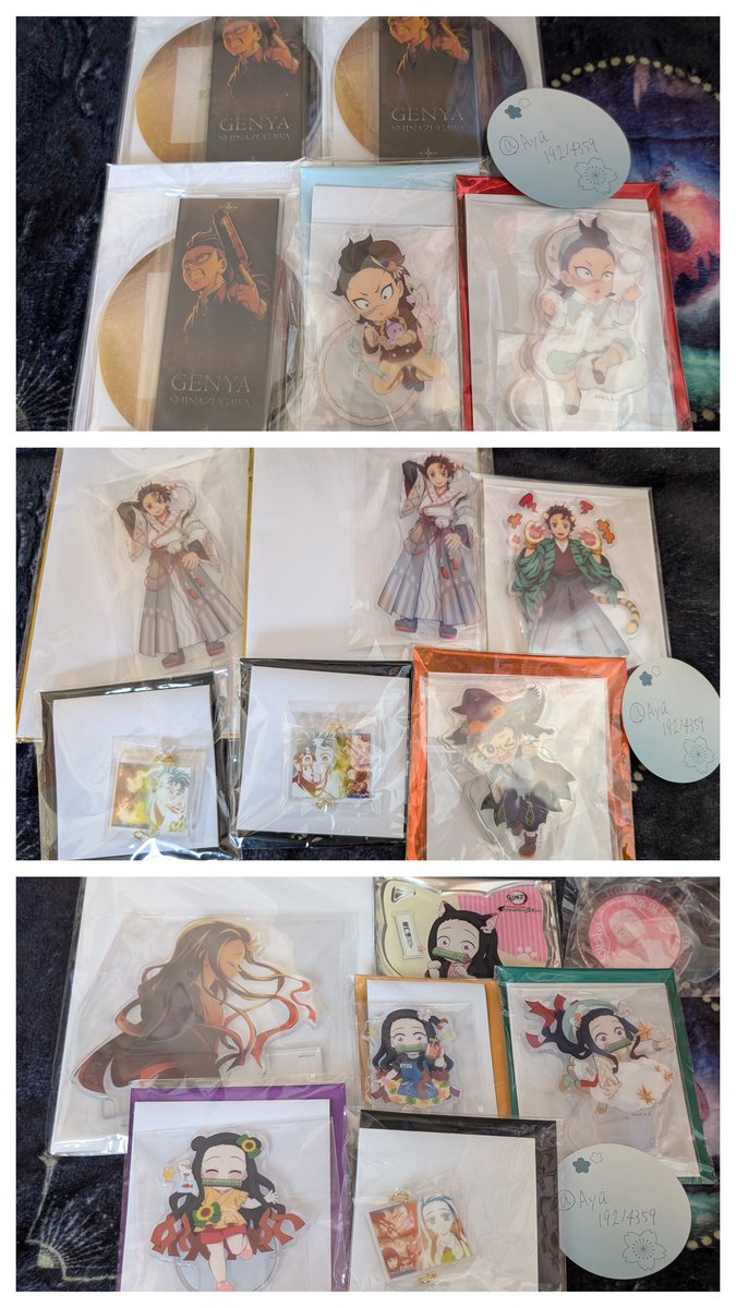 【異種 交換/譲渡】鬼滅 ufotable クリスマス 海の家 繋がる 柱展 巳年 バレンタインデー ホワイトデー ハロウィン アクリルスタンド 他

【譲】義勇 禰豆子 カナヲ アオイ しのぶ 宇随 産屋敷 炭治郎 善逸 無一郎 千寿郎 瑠火 槇寿郎 煉󠄁獄

↓