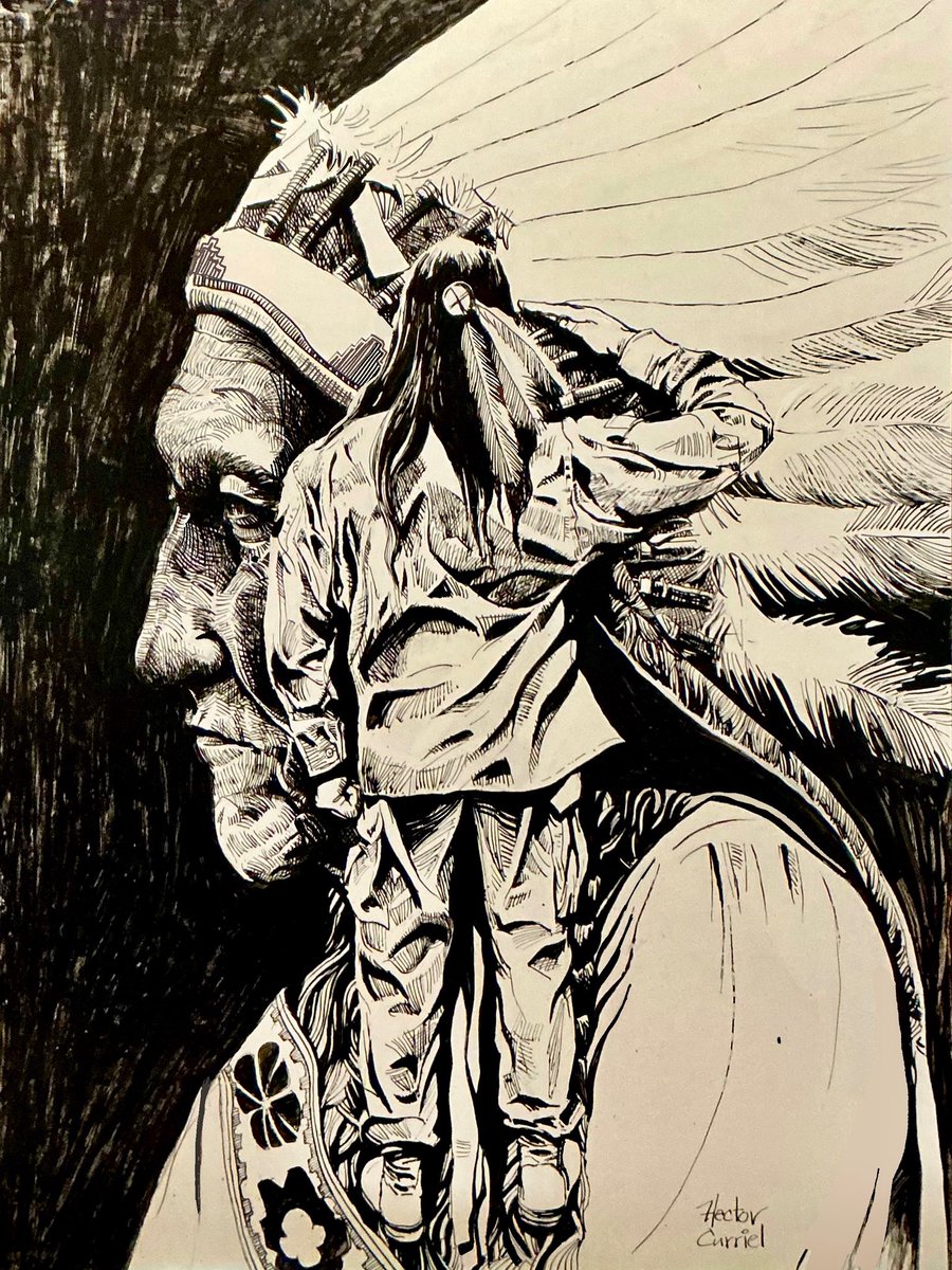 Happy Indigenous Day! Native Americans serve in the US armed forces at a rate five times higher than the national average, with a strong tradition of patriotism and warrior culture.
#IndigenousPeoplesDay #indigenous #indigenouspeople #nativeamericanart #NativeAmerican