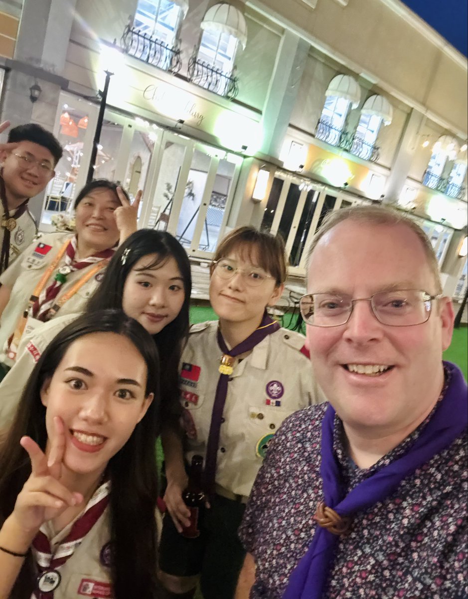 Day one of the 第28屆亞太童軍領袖會議 28th Asia-Pacific Scout Conference is complete — and what an inspiring start!  🙌

It’s a privilege to be here with a number of fellow World Scout Committee members, connecting with so many passionate leaders from across <a href="/ScoutinginAPR/">Scouting in the Asia-Pacific Region</a> who