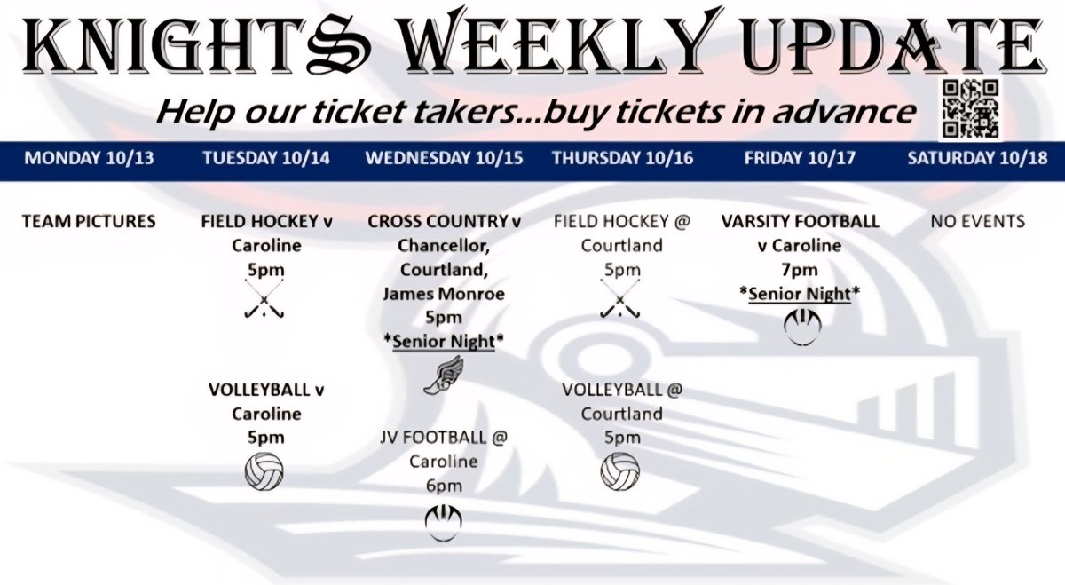 ⚔️This week in Spotsy Athletics🛡