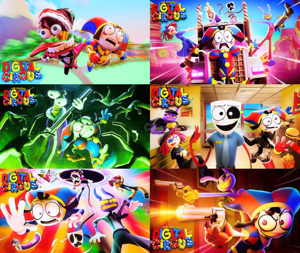 TheCartoonBase's tweet image. In honor of The Amazing Digital Circus’ 2nd anniversary, what’s your favorite episode from the show?