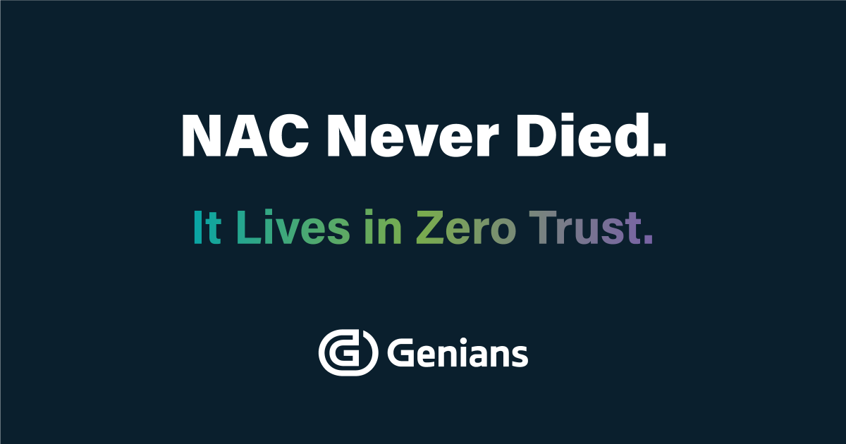 WithGENIANS's tweet image. If #NetworkAccessControl were really dead, #ZeroTrust wouldn’t exist. What you can’t see, you can’t control. What you can’t measure, you can’t trust. See how Genians makes trust measurable. 👉 genians.com/learn-more/ins…🧭 #CiscoISE #Forescout #FortiNAC #ArubaClearPass