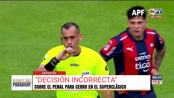 Tanto Olimpia como cerro juegan horribles. Sin embargo, hay que destacar que cerro cuenta con un factor adicional: las constantes ayudas arbitrales que reciben en cada fecha. una vez más eso volverá a pasar lastimosamente ya que el árbitro principal será el cirujano Juan Gabriel.