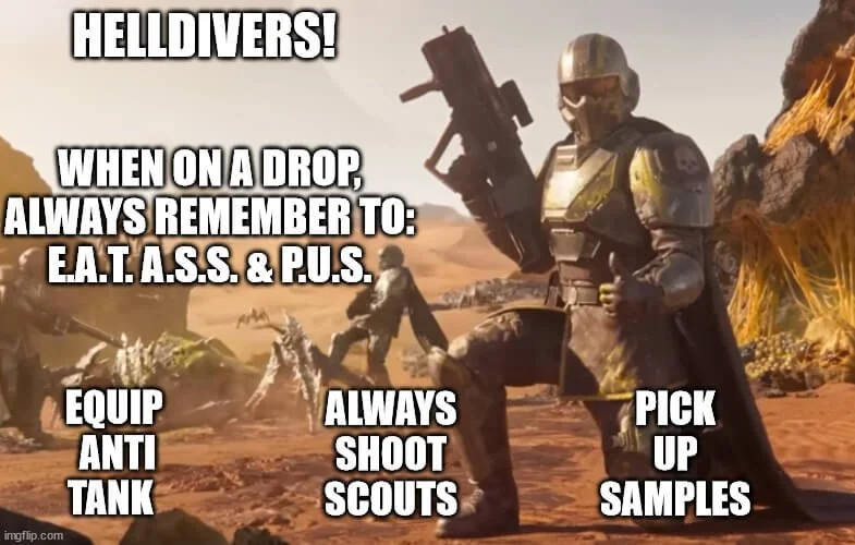 Helldivers_NOW's tweet photo. #Helldivers2 | #Helldivers2Memes https://t.co/dIl9x55yNn