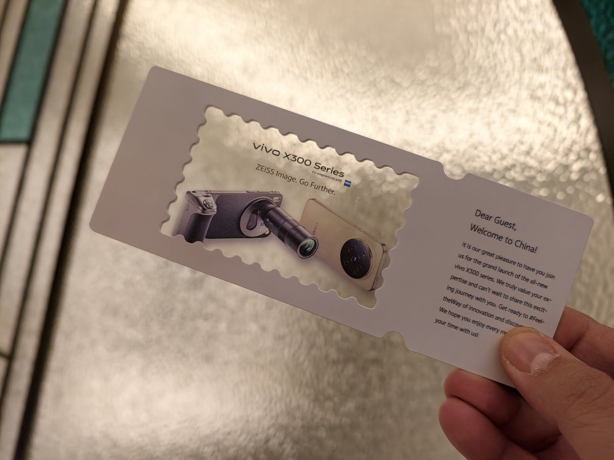 tkdsl8655's tweet image. Cannot wait to see what @Vivo_GLOBAL has in-store for us with the #x300series launch. 
I see a lot of exciting things in this welcome note. 
#feeltheway
