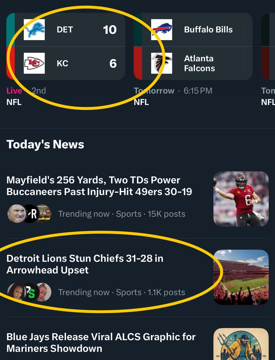 Has <a href="/grok/">Grok</a> figured out time travel?

It’s only the second quarter, but apparently the Lions will beat the Chiefs 31-28…
