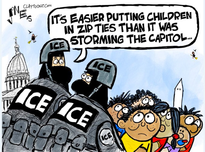 ICE is nothing more than <a href="/realDonaldTrump/">Donald J. Trump</a>'s  insurrectionists rebranded.