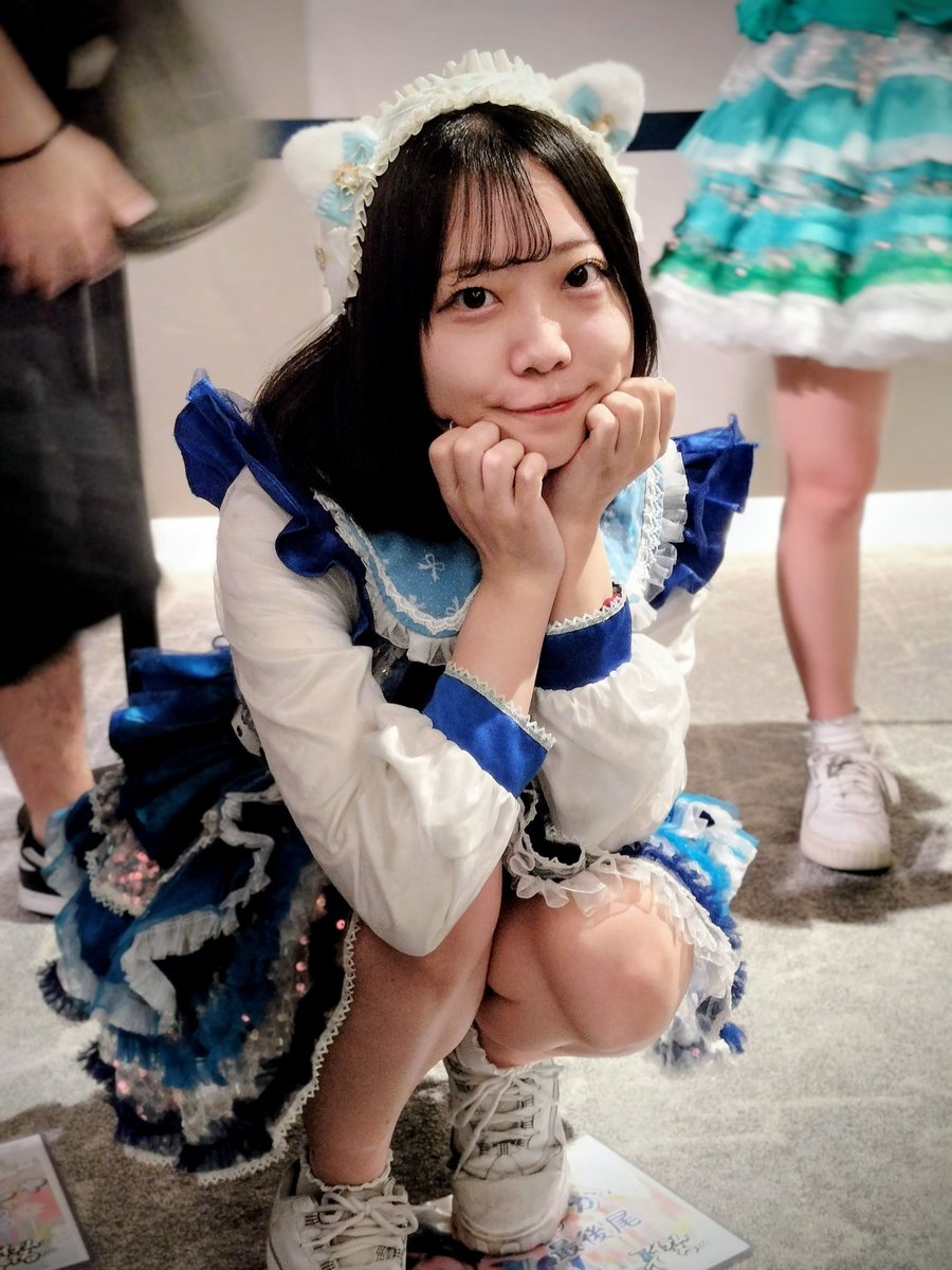 今日も推しメンに会いに行く！困ったことに可愛すぎるんだよね(⁠◔⁠‿⁠◔⁠)

また悩み増えちゃうなぁ…

＃夢野かな
＃てるてる
＃アイテムはてるてるのみ