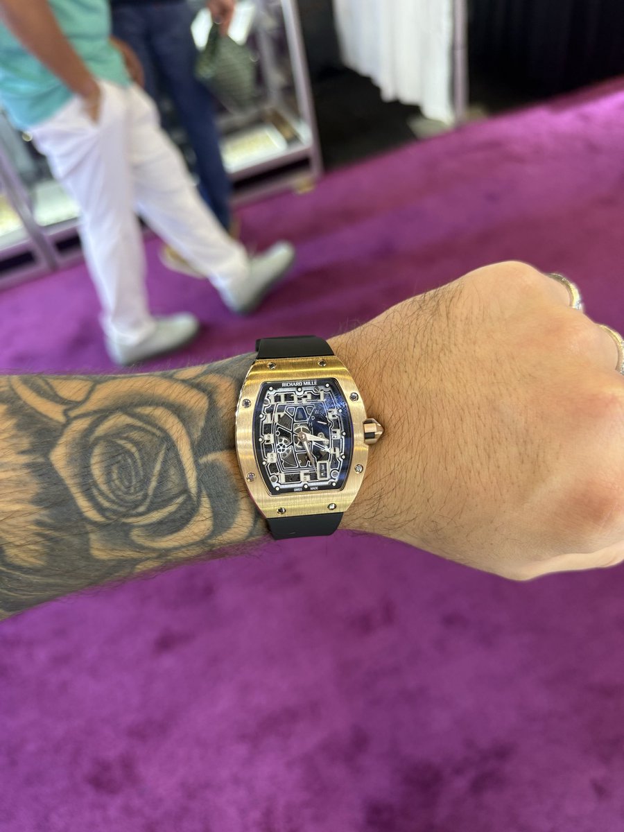 No risk no Richard Mille