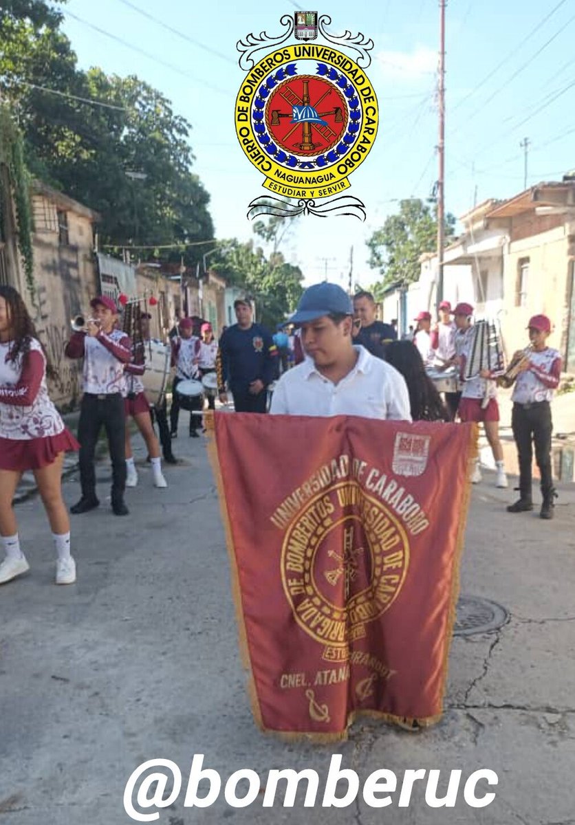 12/10/2025
Desfile con motivo del XLIII Aniversario de la Comunidad Simón Bolivar, municipio Naguanagua 

Participación de la Banda Show Cnel Atanasio Girardot del Cuerpo de Bomberos de la Universidad de Carabobo 

<a href="/bomberuc/">Bomberos de la Universidad de Carabobo</a>
Disciplina, Estudio, Abnegación