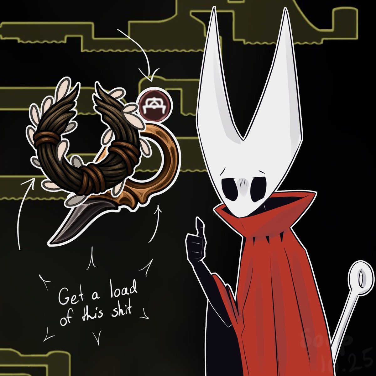 "Bilewater is so bad I hate the muckwater and the fuckass runback!!1!"

My honest reaction:

#hollowknight #hollowkinghtsilksong