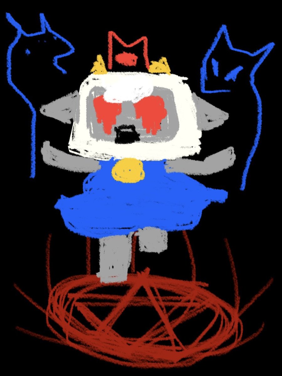 Day 13 Theme - Demonic

Join the KoscoKat Cult....or else...

#kyumerart #KyutoberArt