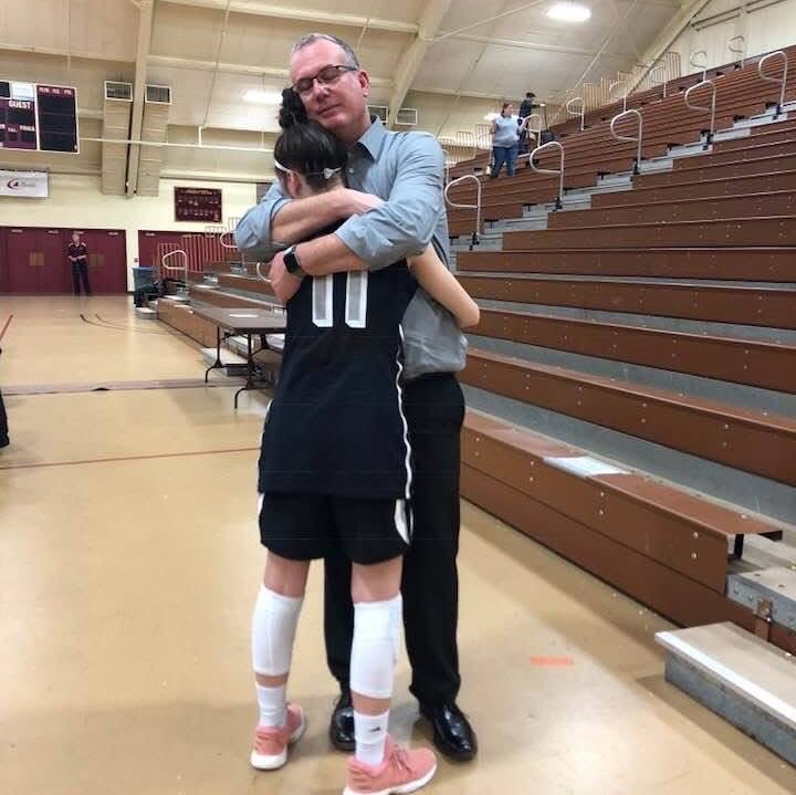 As a coach after that final game you always tell your players that bigger things await them. In 2018, I hugged my daughter after our last game together. Yesterday the bigger thing came into focus as she is now officiallyStudent Doctor Rae Critchley after receiving her white coat!