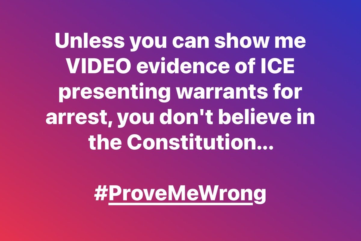 PastorBruce59's tweet image. #NoICE
#ProveMeWrong