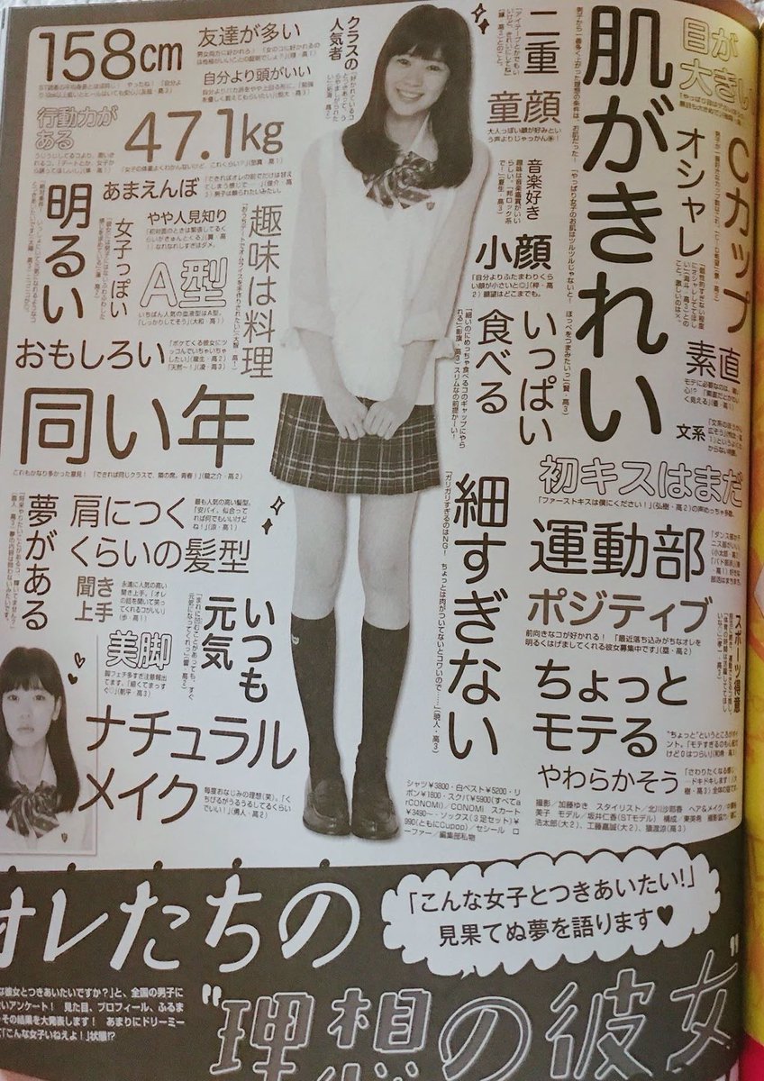 これこの世のルッキズム全部詰めたみたいな画像でおもろい