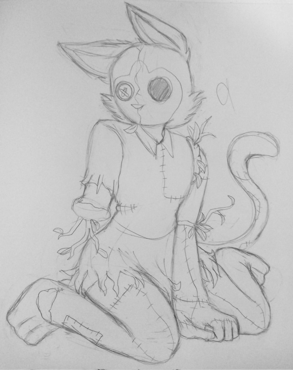 AndyPassavas's tweet image. Since it&apos;s Halloween month i decided to draw the feline that has certainly shivered my timbers, Rachna.

#piggyroblox #piggyfanart