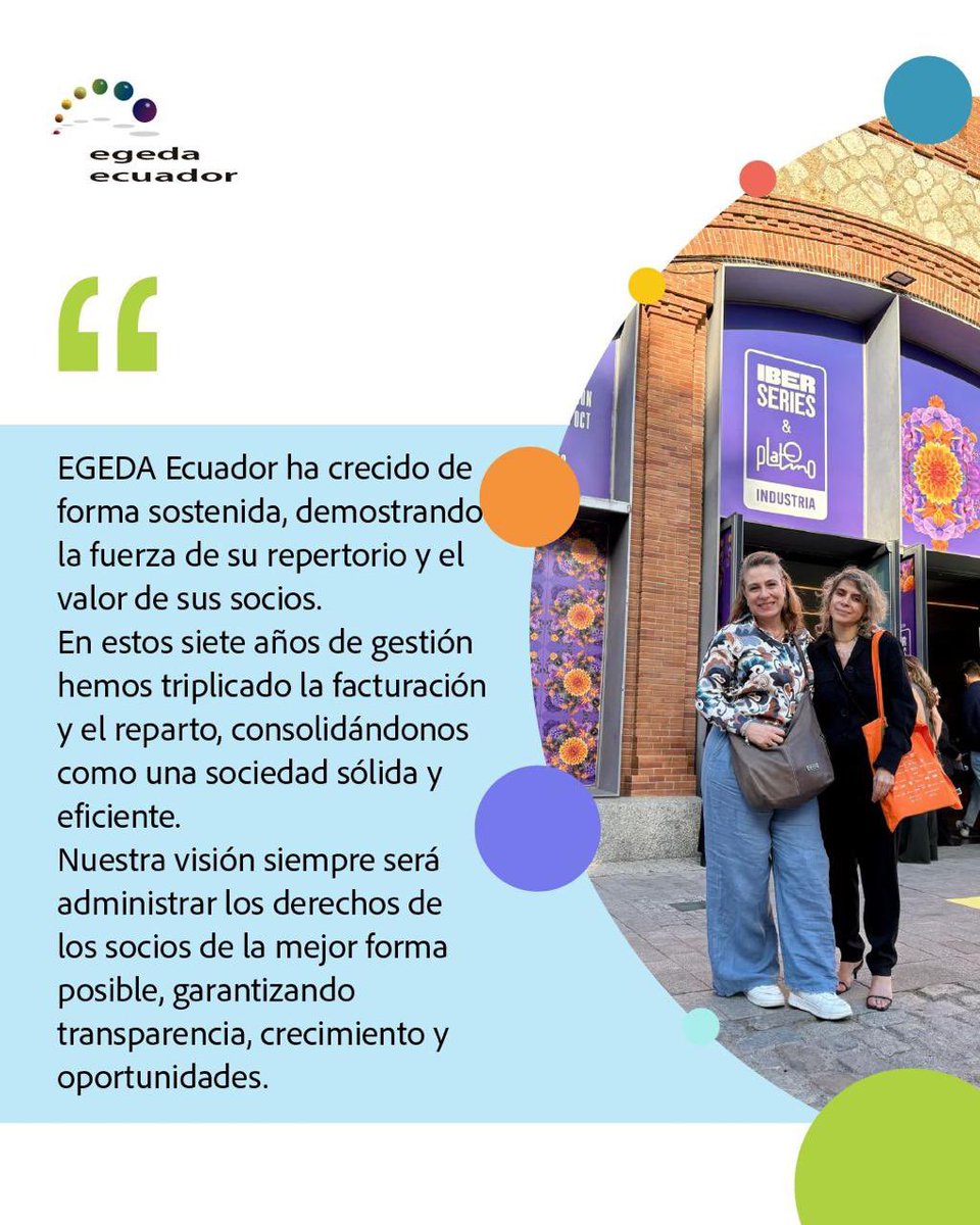 Egeda Ecuador tweet media