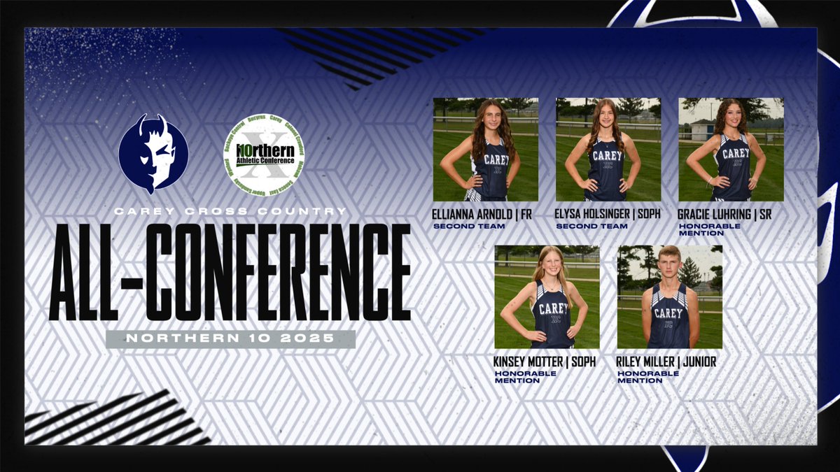 Congrats to our Cross Country Runners that earned All-League Honors this past weekend!