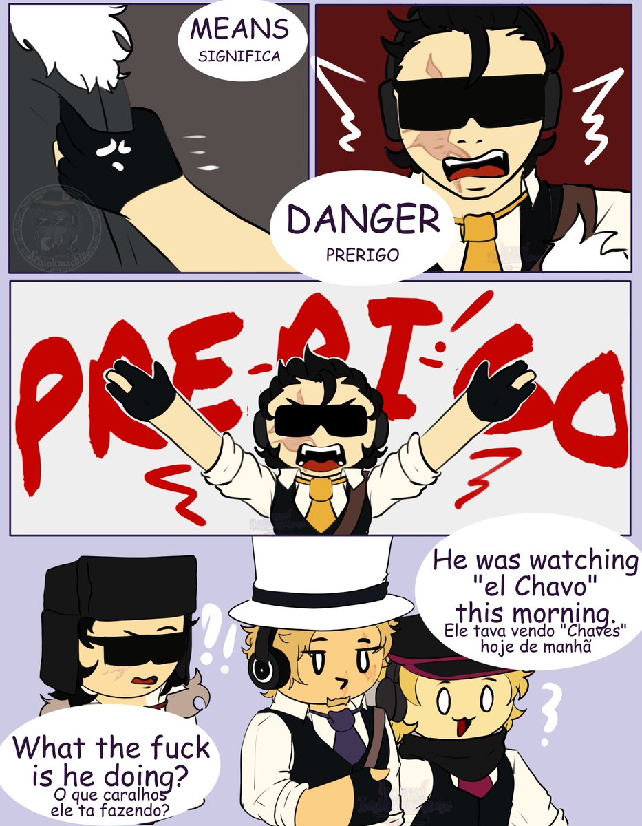 krisinkmachine's tweet image. Doublefedora Comic  [Part 5 ]
━━━━━━━ ★ ━━━━━━━
Sorry for the delay, I&apos;m doing some personal projects and I didn&apos;t have time to make the comic, I&apos;ll try to make another chapter this week too.
━━━━━━━━━━━━━━━ 

#forsakenroblox #doublefedora #Forsaken