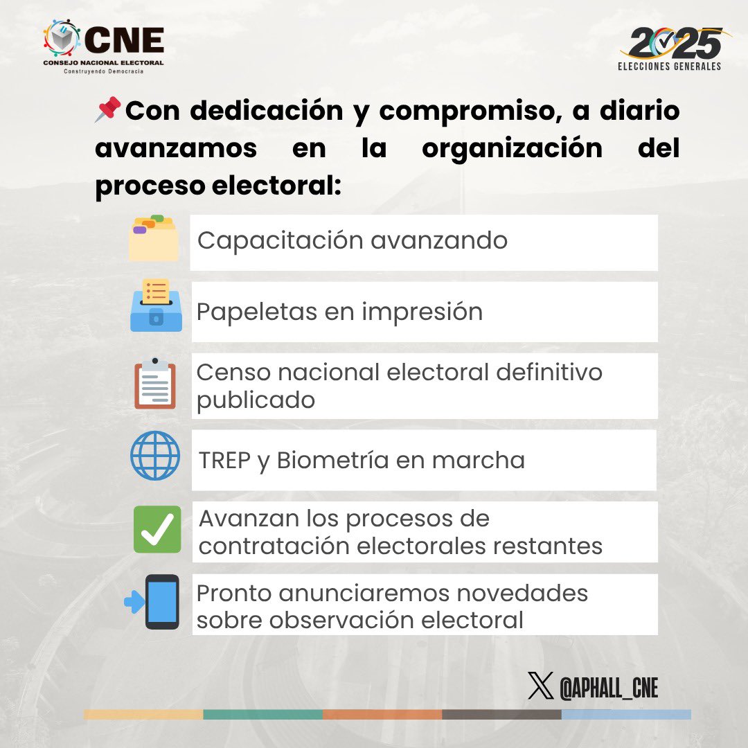 ¡Trabajamos por Elecciones Generales limpias, transparentes y confiables!