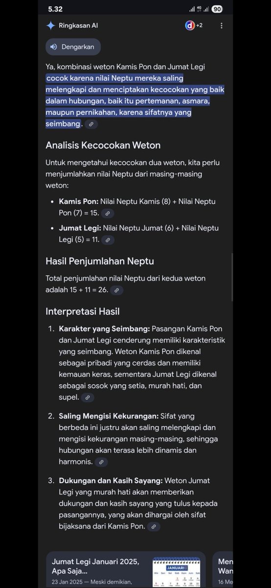 ghumamon's tweet photo. Kamis Pon &amp; Jumat Legi....
Bukannnya percaya klenik sih, cuma itungan jawa kan biasanya dr ilmu titen/ kebiasaan yg sdh berlangsung berabad2.. yahh kita lihat saja haha https://t.co/g1kwLHUoOx