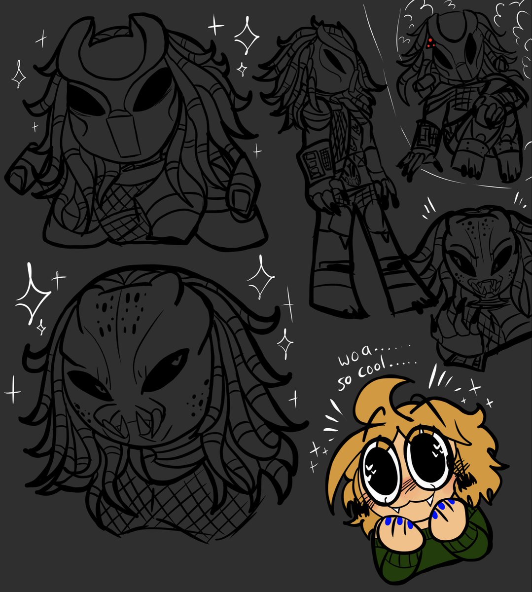 LuxiiLuxiiar's tweet image. LETS GOOOOOHOHOHOHO
#Predator #yautja #selfinsert #aliens
