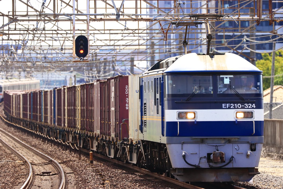 Kuzuryu_Express's tweet image. 5087レ EF210 324