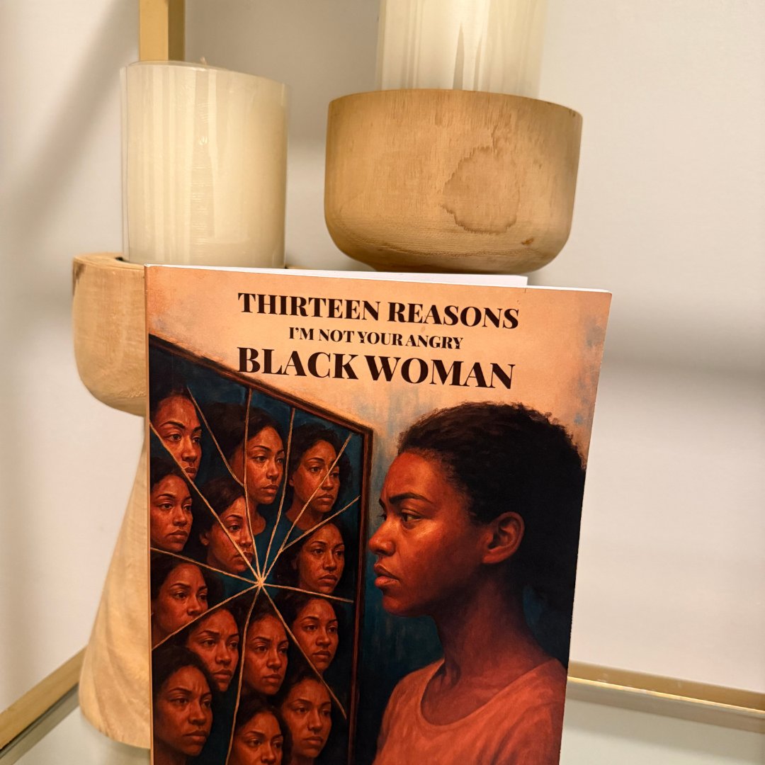 HisQueenIBe's tweet photo. ๐๐ฅ Grace and fire live in the same body.
We rise with tenderness. We roar with truth.
Thirteen Reasons Iโm Not Your Angry Black Woman is for every woman whoโs learned to hold bothโwithout apology.
๐ https://t.co/yk9QOZl9gR
#Reasons #GraceAndFire #SoftnessIsPower #RageIsWisdom https://t.co/5LKFEcDtQy