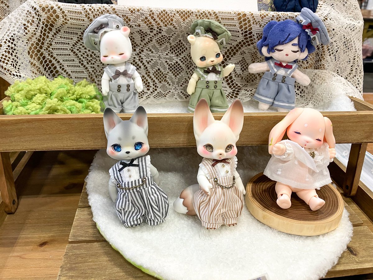 設営完了しました！
本日はよろしくお願いします🧸

🎪アイドール名古屋🎪
吹上ホール
2025.10.13（月）ブース:H47
┈┈┈┈┈┈┈┈
🌱Marchen meiden dolly🌱
┈┈┈┈┈┈┈┈
 #アイドール名古屋