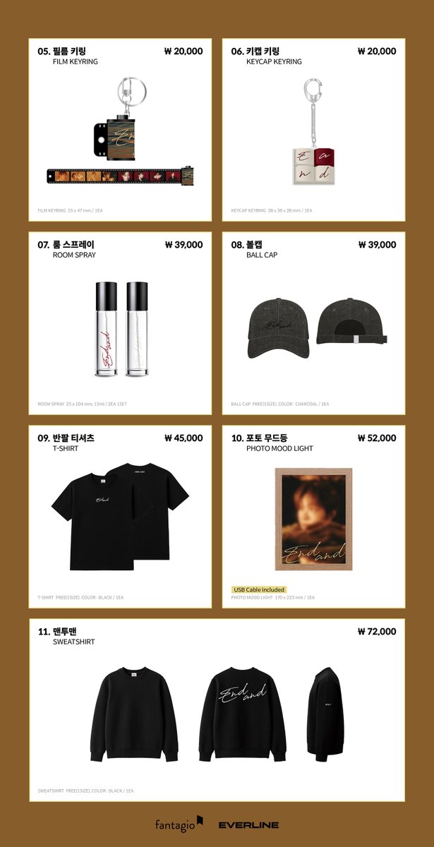 [#이창섭]
2025-2026
이창섭 단독 콘서트
&lt;EndAnd&gt; OFFICIAL MD

PREVIEW

📅 25.10.14 (TUE) 12:00 - 25.10.19 (SUN) 23:59 (KST)
🔗 changtagio.com

#LEECHANGSUB #EndAnd #엔드앤드