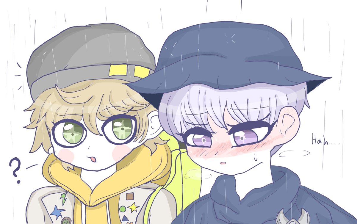 murasaki_ame_'s tweet image. burning hot in the cold rain...🌡️☔
#RAINCODE #レインコード