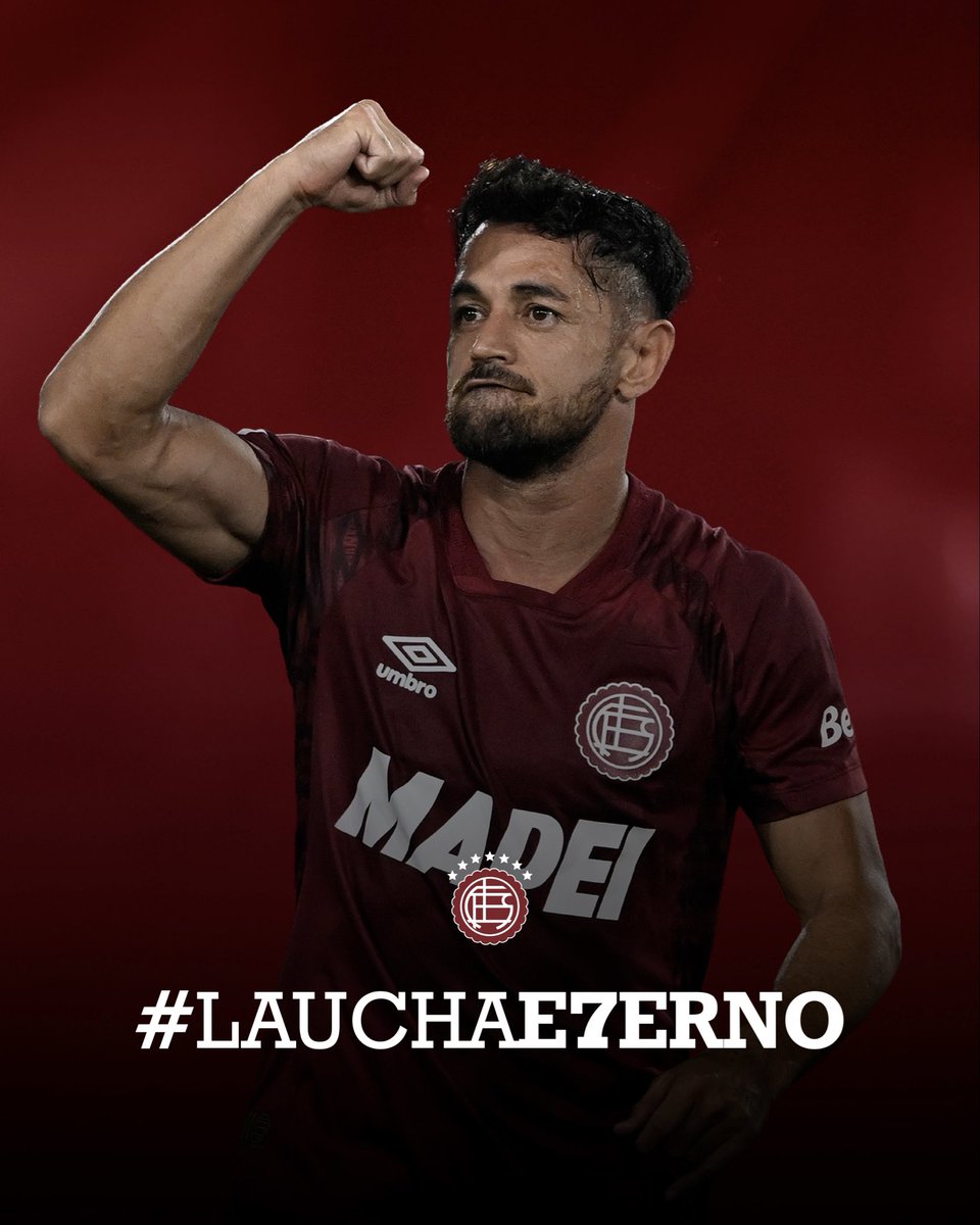 clublanus's tweet photo. 🇱🇻 Con su presentación esta noche, Lautaro Germán Acosta acaba de igualar a Maximiliano Nicolás Velázquez como el jugador con el récord histórico de presencias en el Club Atlético Lanús, ambos con 426 partidos.

#OrgulloGranate #LAUCHAE7ERNO 7️⃣ https://t.co/cz6Vxv0dSZ